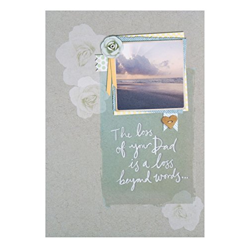 Preisvergleich Produktbild Hallmark Trauerkarte "Loss Of Your Dad - Medium