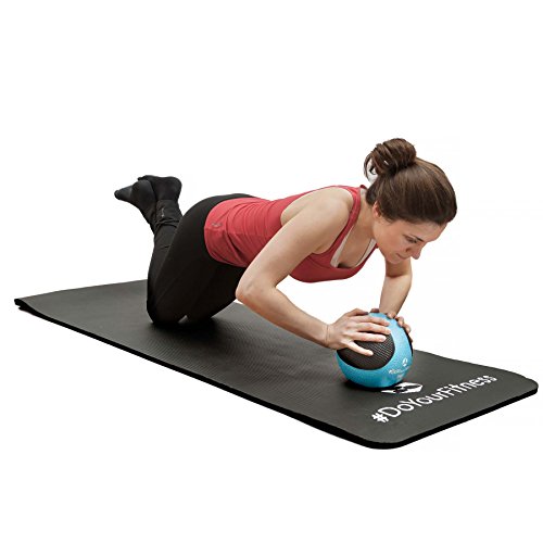 Medizinball »Medicus« / 1kg 2kg 3kg 4kg 5kg 6kg 7kg 8kg 9kg 10kg / Fitnessball / Gewichtsball / Leichte bis sehr schwere Gymnastikbälle in professioneller Studio-Qualität - 5