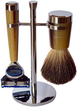 Gentleman London Shaving Brush-Stand for Mach-3 Razor
