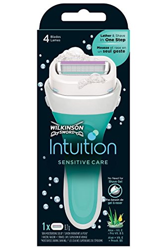 Wilkinson Sword Intuition Naturals Sensitive Care Razor with 1 Blade
