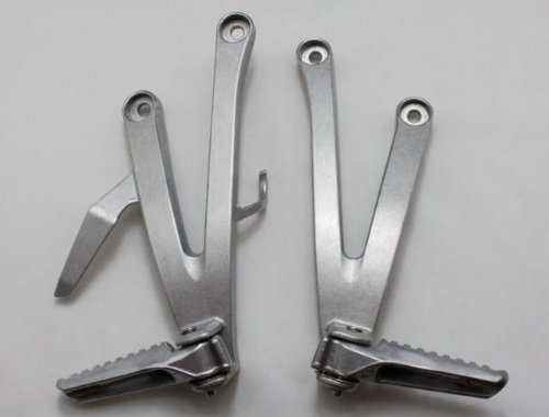 Motorcycle Parts 2PCS Rear Left&Right Passenger Footrests Foot Pegs Bracket Fit For HONDA CBR600RR CBR 600 RR 2009 2010 2011