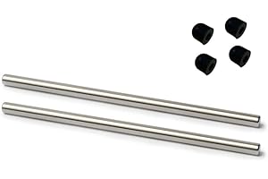 JZSMY 2 pièces pour Intex Pure Spa Hot Tub Impeller Pump Shaft Fix E90 (barre en acier inoxydable avec capot)