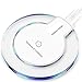 Produktbild jieGREAT  Räumungsverkauf ,Ultra-dünne Clear Mini Qi Wireless Charger Charging Pad Für iPhone XS/XS Max/XR