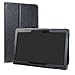 Price comparison product image TrekStor Surftab B10 Case,LiuShan PU Leather Slim Folding Stand Cover for 10.1" TrekStor Surftab B10 Android Tablet,Black