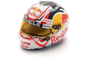 Spark Red Bull Racing F1 Team Offizielles Modell 2025 Yuki Tsunoda 1/5 Scale Mini Helm Special Edition Japanese GP