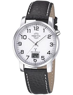 Master Time Funk Basic Series Herrenuhr MTGA-10294-12L, Leder Armbanduhr