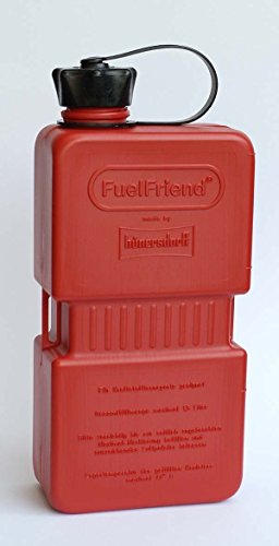 FuelFriend® PLUS 1,5 Liter Benzinkanister Reservekanister Motorrad mit Füllrohr - 2