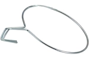 SATURNIA Sauvic 03105 Support Mural pour Pot de Fleurs Zingué Acier 16 cm