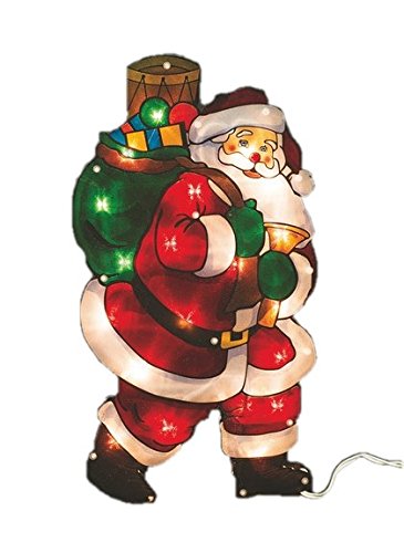 Viscio Trading 172969 Placca Bifacciale Babbo, Multicolore, 48x25x2 cm