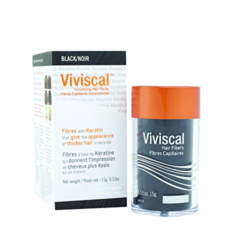 Viviscal 15g Volumising Hair Fibres Black
