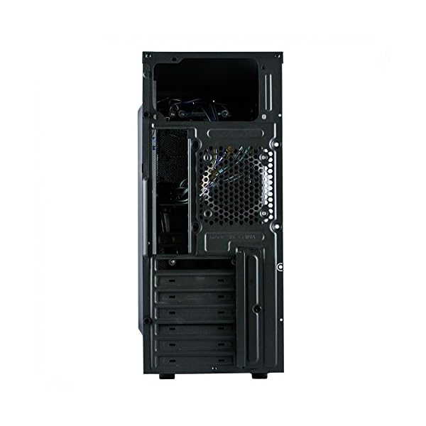 Nox Kore- NXKORE - Semitorre ATX y micro ATX, USB 3.0, frontal efecto metal cepillado, epacio para 3 ventiladores… - Image 4