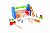 Hape E3001 – Werkzeugkasten, 17 teilig - 2
