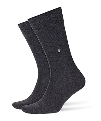 Burlington Everyday 2-Pack Hommes Chaussettes anthra.mel (3081) 40-46