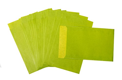 Download 50 pcs Petit Sachets Cadeau plats dans maigrün, vert tilleul, vert clair... 9,5 x 14 cm - DT. Fabrication - pour le calendrier de l'avent bricoler, pour des petits cadeaux, sachets de Fête et bien plus encore