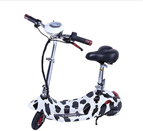 XPDCD 2017 new folding lady mini electric car dolphin electric scooter electric bicycle mini motorcycle male and female general, 12in ( Color : White )