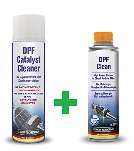 Bluechem France Kit Décalaminage Bi-Composants Curatifs pour Filtres à Particules & Catalyseur bouchés