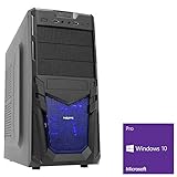 OCHW Venom Ultra Fast Gaming PC AMD A8 9600 Quad Core 4.20GHz ATI Radeon HD R7 Graphics 16GB DDR4 2400MHz 1TB Hard Drive 240GB SSD 300MPS WiFi Windows 10 PRO