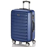 maletas rigidas medianas samsonite 2 asas retráctiles, superior y lateral. Protectores de apoyo horizontal. Máxima comodidad en cualquier posición.