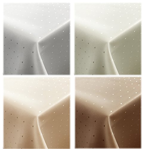 Tischdecke-Tafeldecke-Punkte-von-JEMIDI-mit-Seidenglanz-Edel-Tisch-Decke-13-Gren-und-5-tollen-Farben