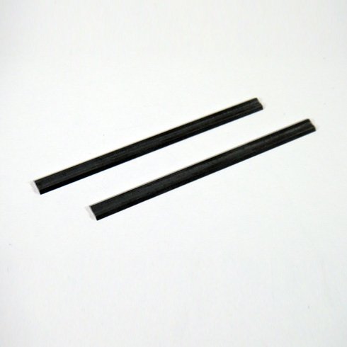 2 Stück HSS Hobelmesser Ersatzmesser 82 x 5,5 x 1 mm - 3