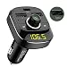 Produktbild Ridpix Bluetooth FM Transmitter, KFZ Auto Radio Adapter Wireless Bluetooth 4.0 mit Typ C Port und Dual USB Ladegerät, 5V/3.1A, TF Kartenschlitz Hands-Free Call für iOS und Android Geräte