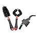 Produktbild Bike Reinigung Tool Set 3 Stück, Fahrrad Clean Pinsel Set Fahrradreinigungsset Fahrradreinigungsbürsten Set Fahrrad Clean Brush Kit - Fit Für Mountainbike Rennrad City Bike Faltrad Etc