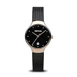 BERING Time 13326-262 Damenarmbanduhr Classic Kollektion mit Edelstahlband und kratzfestem Saphirglas.Designed in Denmark