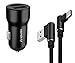 Produktbild Auto Ladegerät [ Schwarz ] 3.4A Adapter Dual Port USB mit Smart IC Technologie + Type-C Kabel für Nokia 6 ( 2018 ) / 6.1 / 7 / 7 Plus / 8 / 8 Sirocco / X5 / X6 ( 2018 ) / 7.1 / 7.1 Plus / X7 ( 2018 )