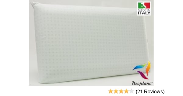 9 Cm Thin Neoplano Memory Foam Pillow Made In Italy Highly