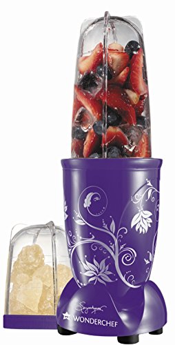 Wonderchef Nutri blend 400-Watt Juicer Mixer Grinder (Purple) RS.2745 (45.00% Off) - Amazon