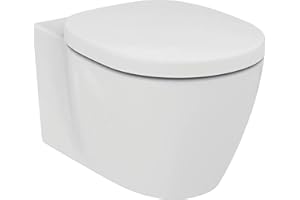 Ideal Standard Cuvette WC suspendu CONNECT Sans bride Aquablade E047901 Blanc