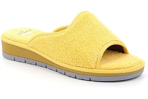 GRÜNLAND IL BENESSERE È NATURALE CI1317 GRUNLAND CIABATTA DONNA SPUGNA PUNTA APERTA ZEPPA 4 CM