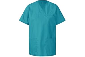 FaPak Schlupfkasack - OP-Kasack für Krankenhaus, Pflege, Medizinische Uniform bis 7XL, Industriewäsche 95 Grad, autoklavierbar