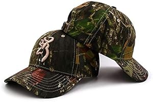 QOHNK Browning en Plein Air Chapeau Chapeau Casquette De Baseball Hommes Casquette De Pêche Jungle Chasse Camouflage Chapeau Airsoft Tactique Randonnée Chapeaux