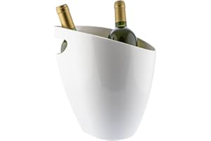 Koala Spain Nature Cubitera Vino, Acrílico, Blanco, 1 o 2 Botellas