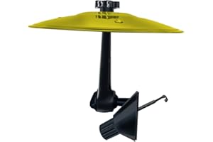 KAYSUDA Mini piatto per auto, per gli amanti della musica, per tutti i tipi di veicoli, colore: oro