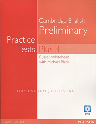 Practice Tests Plus PET 3 without Key and MultiROM/Audio CD Pack: Vol 3