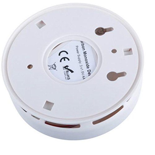 LCD Kohlenmonoxid CO Gasmelder Alarm Melder Detektor Sensor Rauchmelder Carbon Monoxide Gasmelder - 5