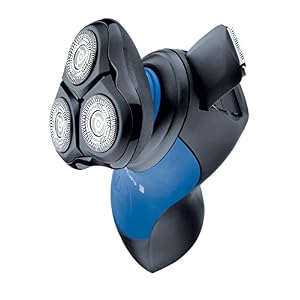 Remington XR1450 Hyperflex Aqua Plus Rotary Electric Shaver - Black/Blue - Image 3