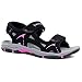 Produktbild Dunlop Damen Trekking-Sandalen mit flachem Zehenbereich, Black/Fuchsia. - Größe: 38 EU