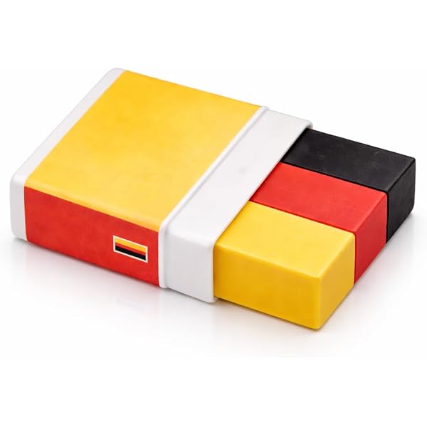 Fächer Deutschland Fan-Artikel Fußball schwarz rot gold EM WM Fächer Deutschland Fan-Artikel Fußball schwarz rot gold EM WM