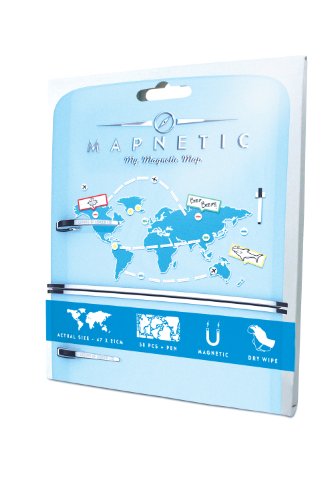 Luckies LUKMAGN Magnetische Weltkarte Mapnetic, 48 x 20 x 1 cm - 2