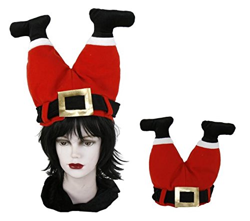 Preisvergleich Produktbild Lustige Weihnachtsmütze "Santa Hose" - Nikolausmütze - Weihnachtsverkleidung