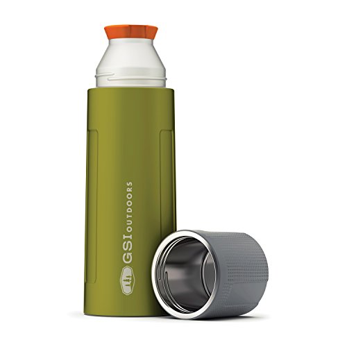 Preisvergleich Produktbild GSI 67463 Outdoors Vacuum Thermosflasche 1,0 ltr. Grün