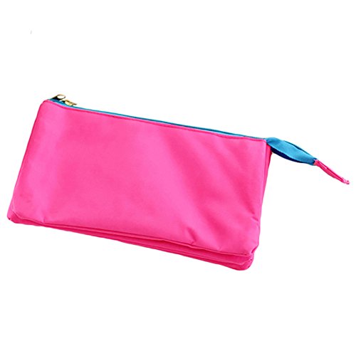 sanjose81 Fashion Triple Cremallera Lienzo L piz bolsa de cosm ticos bolsa de almacenamiento tel fono caso color hot pink reviews sanjose81 Fashion Triple Cremallera Lienzo L piz bolsa de cosm ticos bolsa de almacenamiento tel fono caso color hot pink