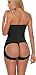 Bettydom Women High Waist Postpartum Shorts Lace Butt Lifter Elastic Breathable Tummy Control Panties (M/L, 3 Black)