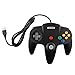 Produktbild Childhood Retro Classic USB Controller Gamepad Joysticks für PC MAC N64 Style schwarz
