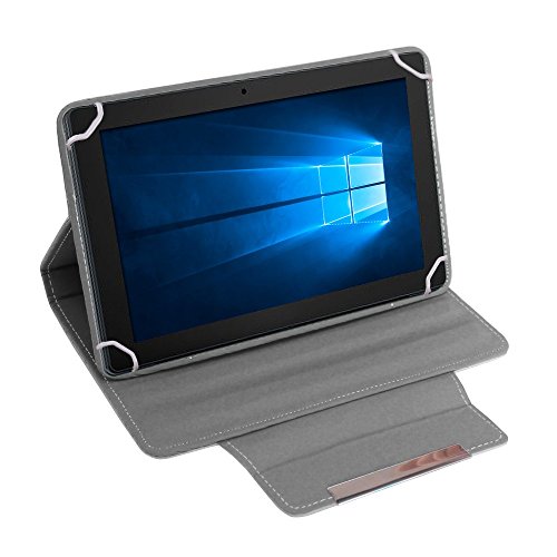 Hochwertige Tablet-Schutz-Hülle-Tasche Universal 10-10.1 Zoll mit Standfunktion kombiniert Schutz und Design aus hochwertigem Kunstleder Motiv Dont Touch my Pad Cover Case Universal Farbauswahl von UC-Express - 2
