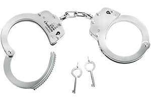 ARMERIAONLINE SINCE 1999 Esposas de acero profesionales auténticas militares policía carabinieri con 2 llaves