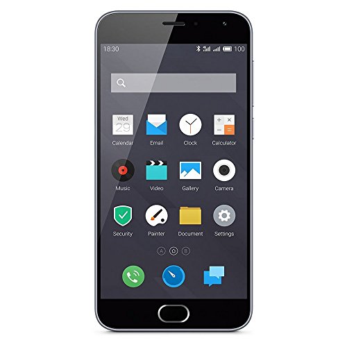 Meizu M2 Smartphone d  bloqu   4G  Ecran  5 Pouces - 16 Go - Double Nano SIM - Android 5 1 Lollipop  Gris